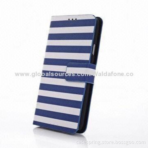 Fashion Leather Case for Samsung Galaxy S5 with Card Slot